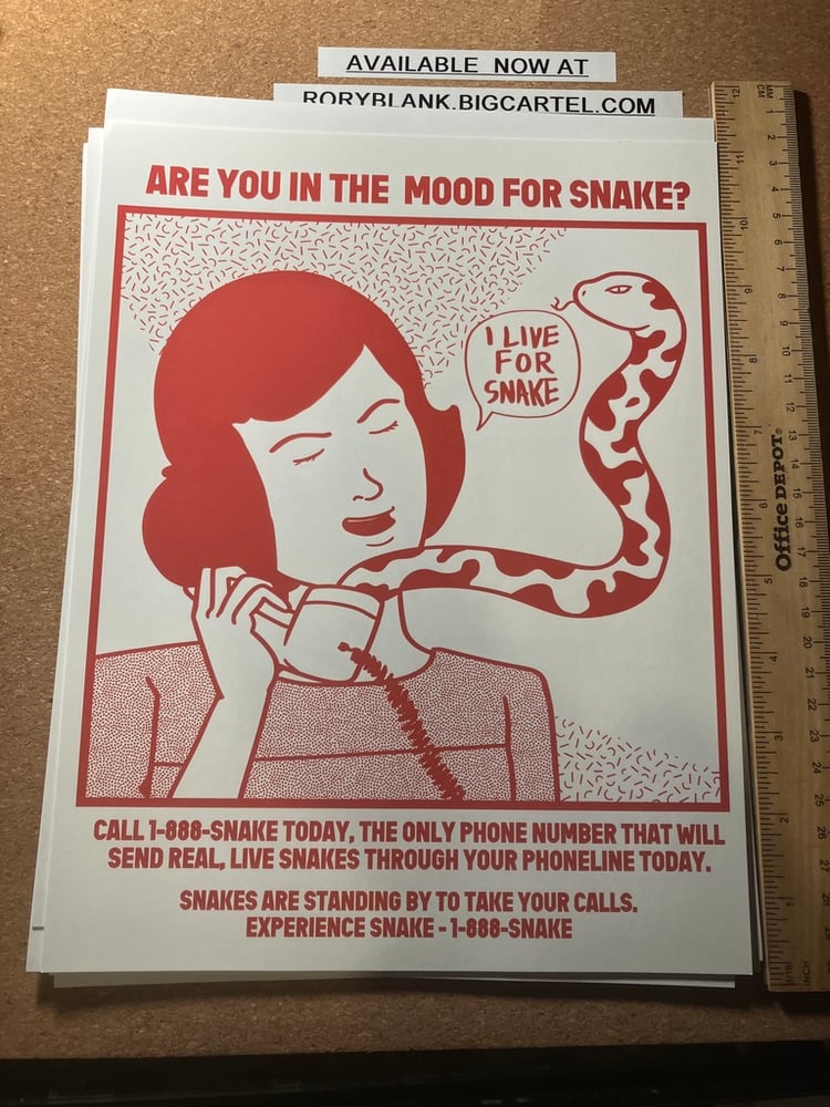 Image of In The Mood For Snake print