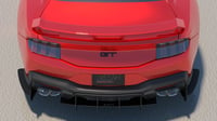 Image 3 of 2024+ Ford  Mustang GT HDPE Rear Diffuser V1 and EcoBoost Quad Active Exhaust