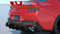 Image 5 of 2024+ Ford  Mustang GT HDPE Rear Diffuser V1 and EcoBoost Quad Active Exhaust