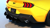 Image 5 of 2024+ Ford Mustang GT HDPE Rear Diffuser V1 and EcoBoost Dual w/o Active Exhaust