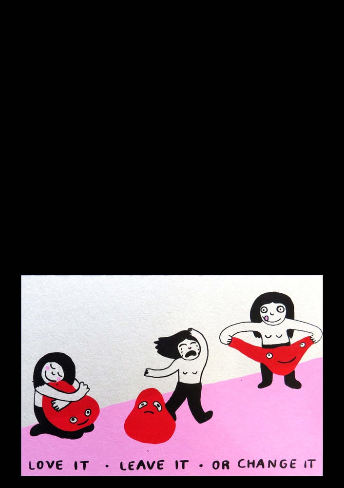 Postkarte: Love it