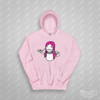 Image 3 of BAR-BARA. - PINK - HOODIE