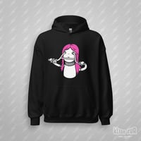 Image 1 of BAR-BARA - BLACK - HOODIE