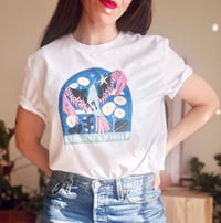 Image 1 of TEE-SHIRT "VIRGINIA WOOLF" - COLLAB' CITATIONS PAR MAITE FRANCHI