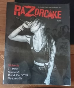 Image of Razorcake Magazine - Issue #144 (Violencia), and many back issues from just £0.10