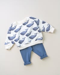 Image 7 of T-SHIRT ORSO baleines