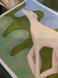 Image 4 of Running dog | Limited Edition Fine Art Giclée Print