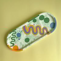 Image 3 of Tray OVAL (XL) “Abstract”