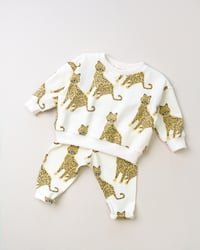 Image 2 of LEGGING ALMA léopards | Coton biologique