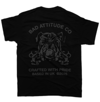 Image 2 of 'BAD ATTITUDE CO' POCKET T-SHIRT