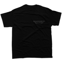 Image 1 of 'BAD ATTITUDE CO' POCKET T-SHIRT