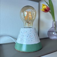 Image 2 of Table Lamp CONE “Terrazzo”