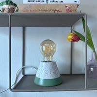 Image 1 of Table Lamp CONE “Terrazzo”