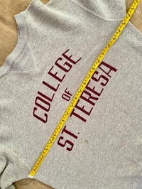 Image 16 of RARE 40s COLLEGE OF ST. TERESA DOUBLE-V SWEATSHIRT