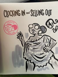 Image 5 of Clocking In And Selling Out (Meeting Comics Book 2) (Signed/ Sketched)