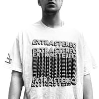 Image 1 of extrastereo - Crisus logo white - T-shirt
