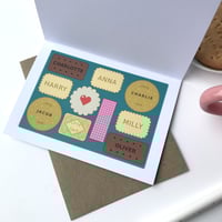 Image 4 of Personalised Card for Grandma's - Vintage Biscuit tin