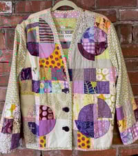 Image 1 of 014 - Large - Purple Yellow Circles