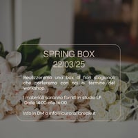 Image 2 of WORKSHOP: SPRING BOX