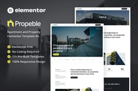 Propeble Apartment and Property Elementor Template Kit