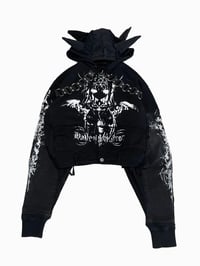 Image 1 of BONDAGE DENIM HOODIE