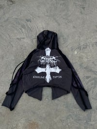Image 2 of CROPPED MAYHEM HOODIE