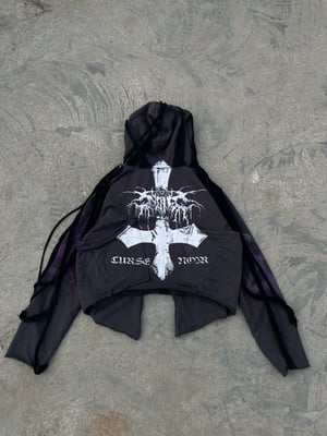 Image of CROPPED MAYHEM HOODIEk