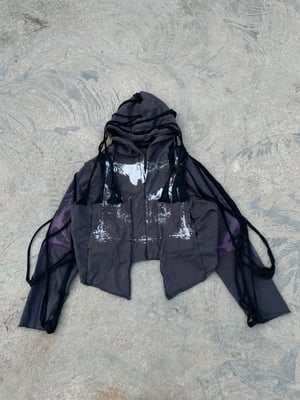 Image of CROPPED MAYHEM HOODIEk