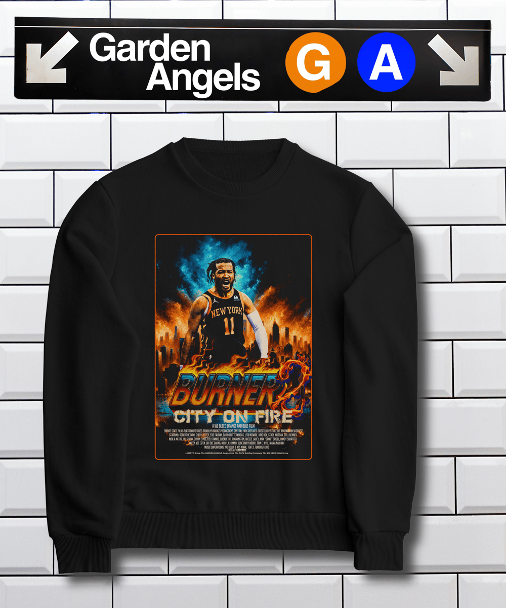 Image of BURNER 2 THE MOVIE CREWNECK