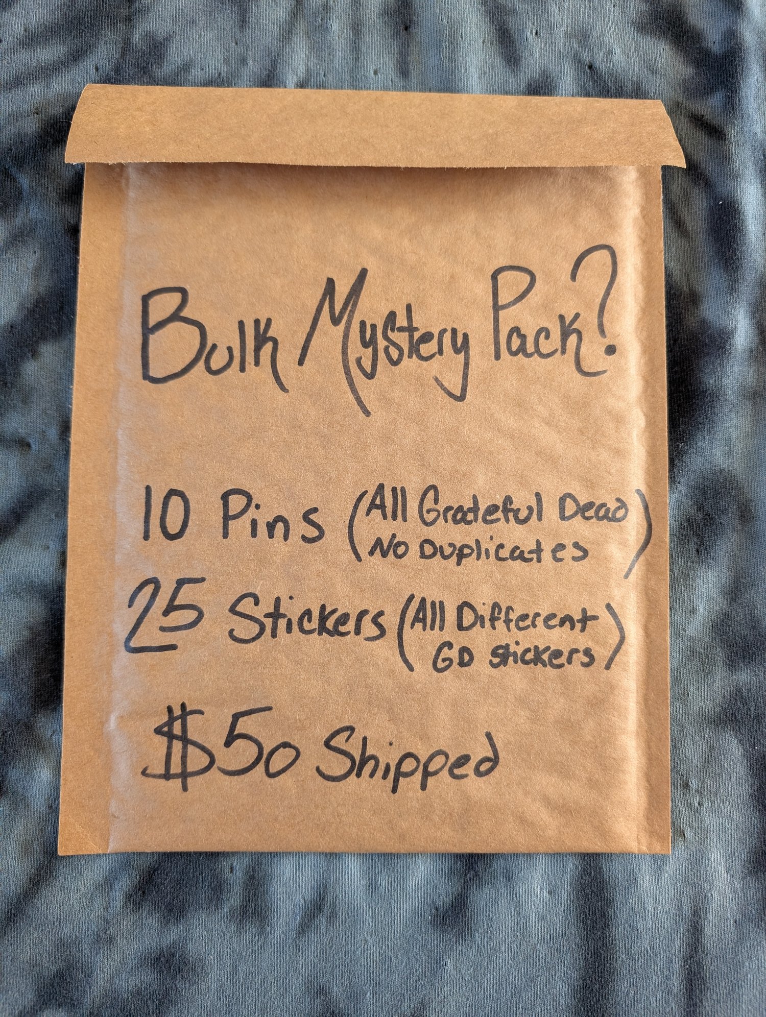 Image of Bulk Mystery Pack. 10 pins and 25 Stickers