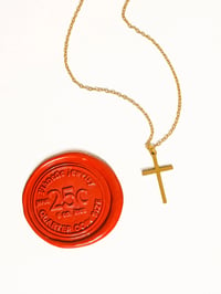 Image 4 of Small Cross Necklace