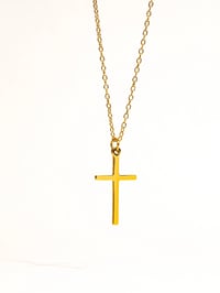 Image 1 of Small Cross Necklace