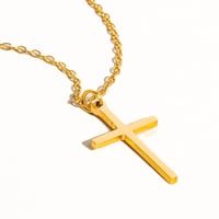 Image 2 of Small Cross Necklace