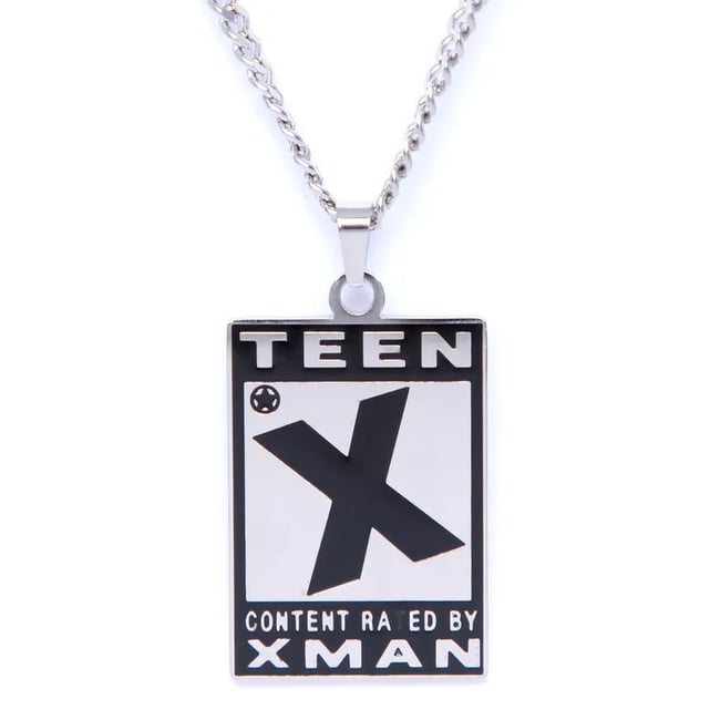 Ken Carson TeenX XMan Stainless Steel Necklace