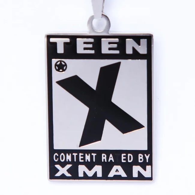 Ken Carson TeenX XMan Stainless Steel Necklace