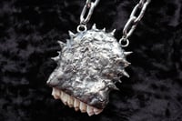 Image 4 of Dead Good spikey world necklace