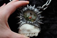 Image 5 of Dead Good spikey world necklace