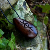 Image 1 of Irish Bog Yew Protection Amulet (PE1901)