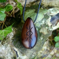 Image 4 of Irish Bog Yew Protection Amulet (PE1901)
