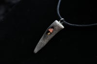 Image 5 of Dead Good deer antler and mushroom necklace 