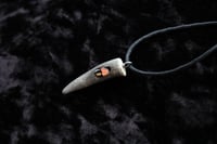 Image 8 of Dead Good deer antler and mushroom necklace 