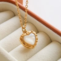 Image 2 of Josie Vintage Heart Necklace