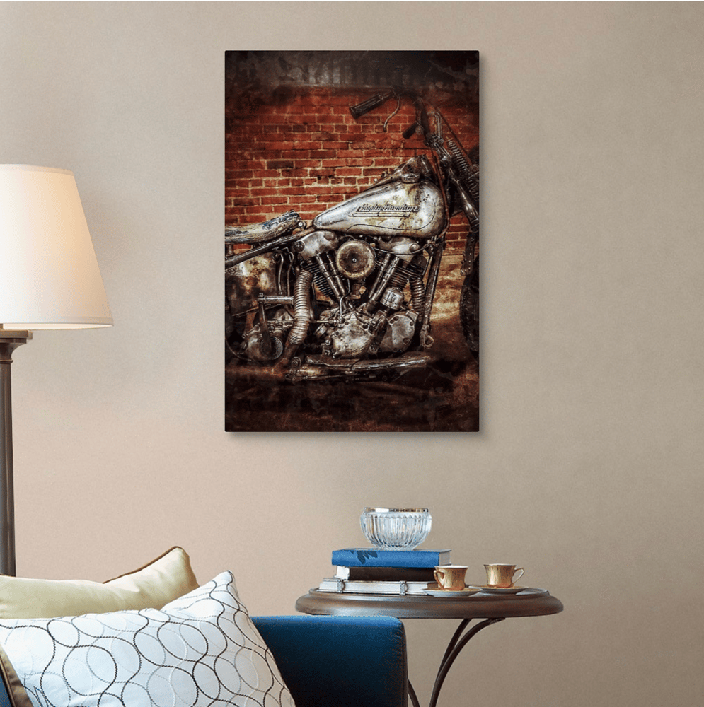 Image of "Knucklehead" Canvas Print