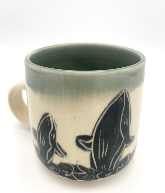 Mama & Baby Whale Mug 