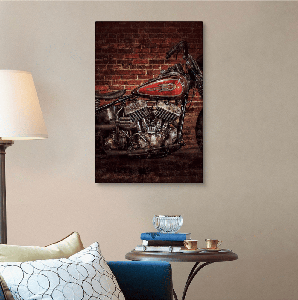 Image of "Flathead" Canvas Print