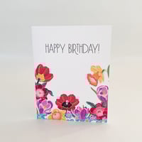 Image 1 of Happy Birthday Greeting Card
