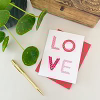 Image 5 of LOVE Greeting Card