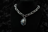 Image 4 of Dead Good Labradorite and sheep tooth necklace