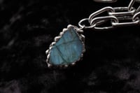 Image 7 of Dead Good Labradorite and sheep tooth necklace