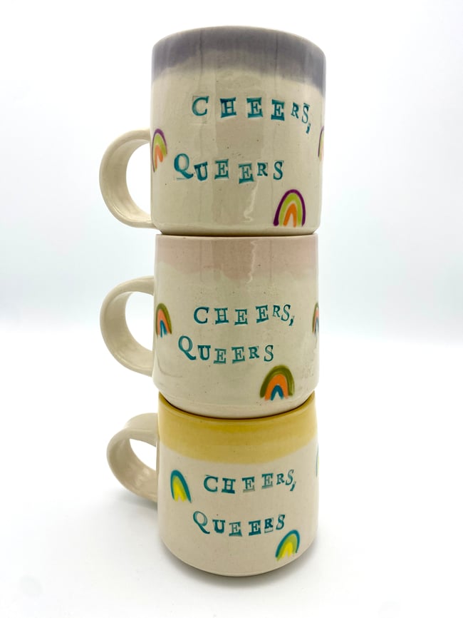 Cheers, Queers Mugs 🌈